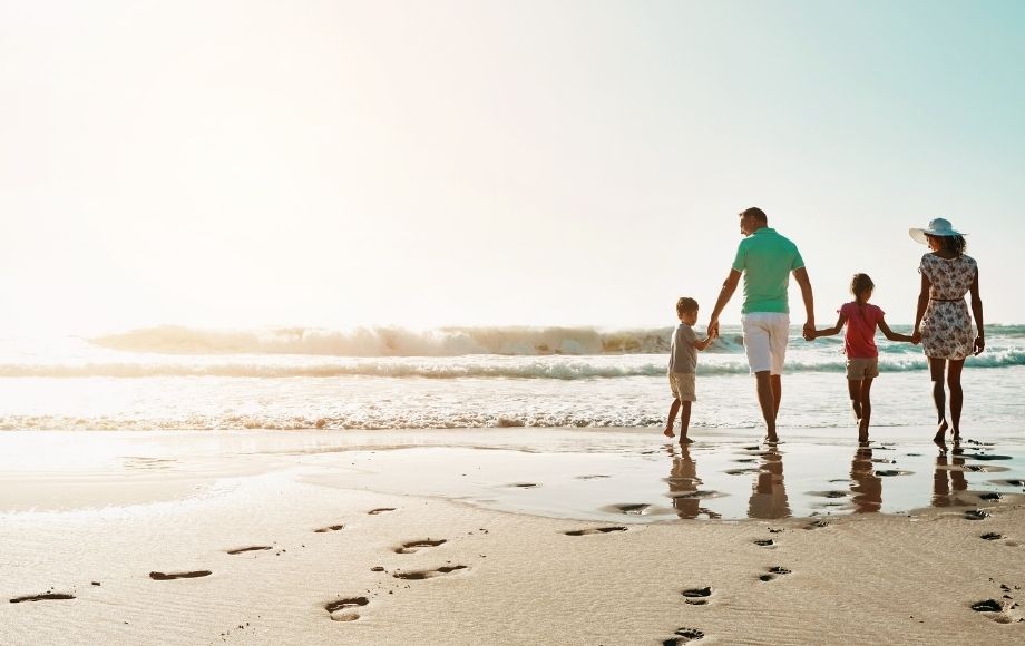 Family at Beach