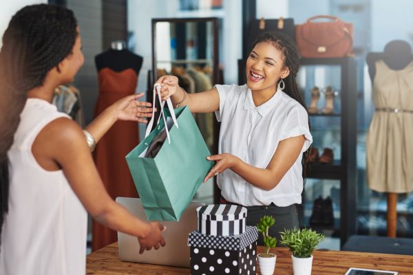 Lady Shopping