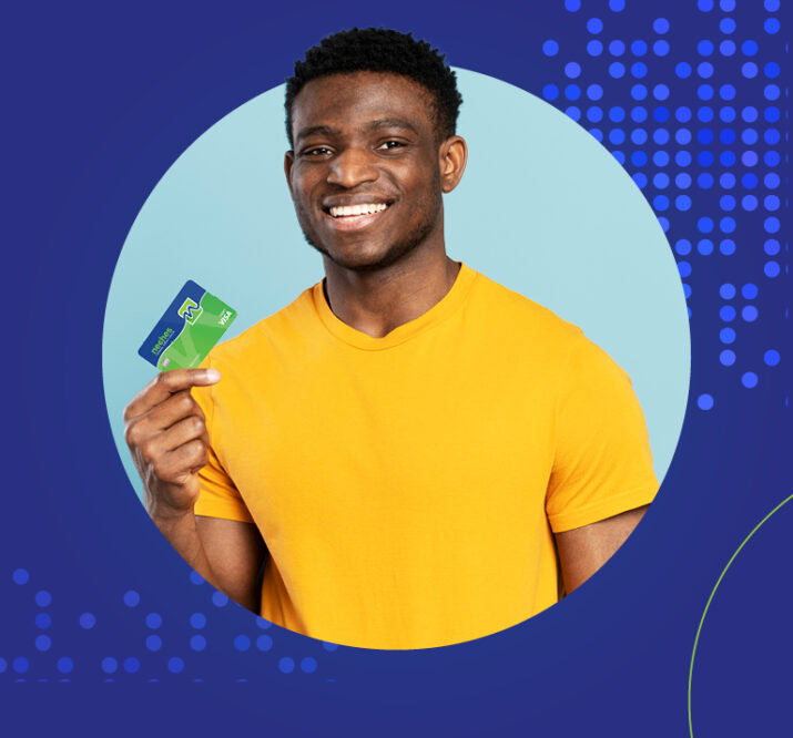 Guy with Debit Card