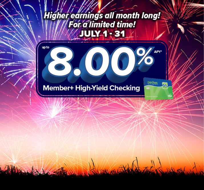 8% High-Yield Checking