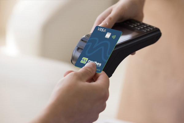 Paying with Neches Credit Card with Rewards