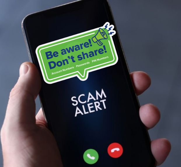 Be aware Don't share